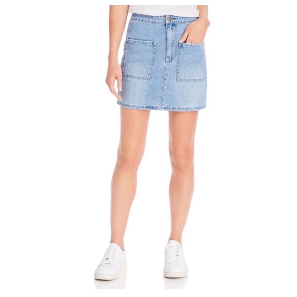 Billabong Magic Touch Denim Mini Skirt